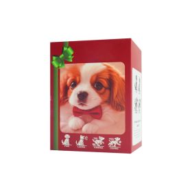 Robot Puppy Short Plush Doll (Option: Saint Bernard Brown-16cm Color Box Package)